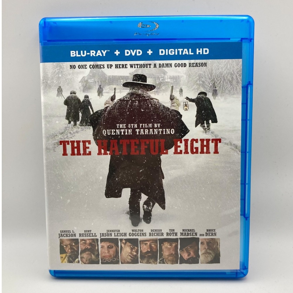 The Hateful Eight Blu Ray DVD Digital Quentin Tarantino Sammuel L. Jackson Movie